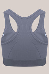 Maya Racerback Sports Bra - Grey-Araa Active